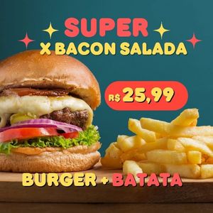 imagem do produto Super x-bacon salada