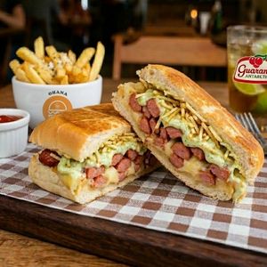 imagem do produto Hot dog duplo (pão de lanche)