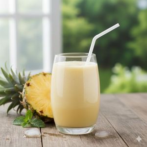 imagem do produto Suco de abacaxi com leite 