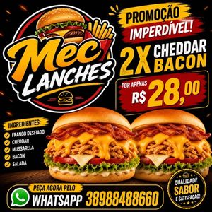 imagem do produto PROMOÇÃO 2 X CHEDDAR BACON