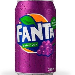 imagem do produto Fanta uva lata 