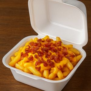 imagem do produto Batata Frita com Cheddar e Bacon (G)*Imagem Ilustrativa*