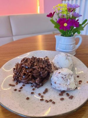 imagem do produto Brownie com Sorvete