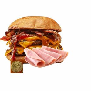 imagem do produto Nº 02 . Hambúrguer com Bacon  ( com cheddar melt )