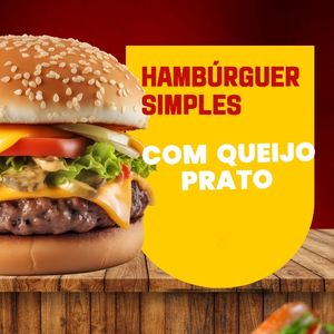 imagem do produto HAMBÚRGUER salada c/ queijo prato 