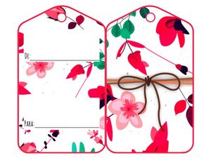 imagem do produto Tag - Flores Feliz Aniversario