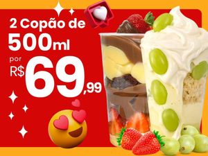 imagem do produto Combo 2 Copos Supremo - 500ml