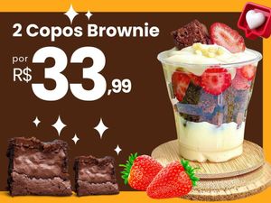 imagem do produto Combo 2 Copos Brownie - 200ml