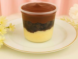 imagem do produto Brownie Afogadinho Choconinho c/ Brownie e Brigadeiro + Creme de Ninho (140g)