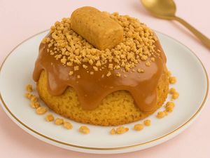 imagem do produto Mini Vulcão  de Doce de Leite com Paçoca (300g)