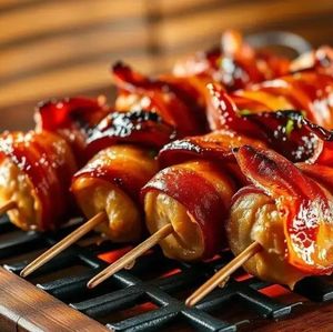 imagem do produto Espetinho de Medalhão - Acompanha Vinagrete e Farofa