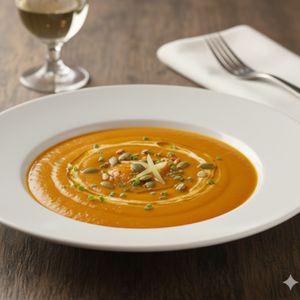 imagem do produto Creme de abobora com gengibre