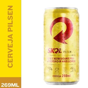 imagem do produto Skol lata 269ml