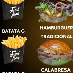 imagem do produto Promoção 03 - hambúrguer tradicional + Fritas G + coca Coca-cola lata 
