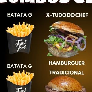 imagem do produto Promoção 05 X tudo do chef + Fritas G + Guaravita