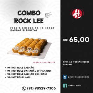 imagem do produto Combo Rock Lee