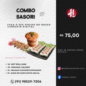 imagem do produto Combo Sasori