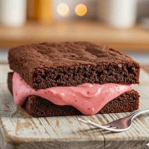 imagem do produto Brownie recheio de morango.