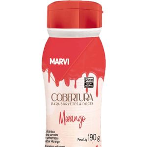 imagem do produto Corbertura de morango 190 g