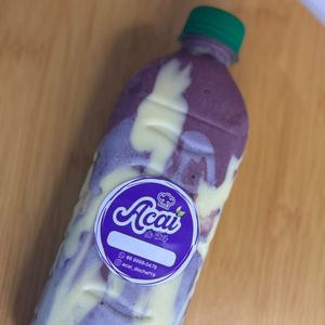 imagem do produto Acai na garrafa sabor creme de morango 500 ml