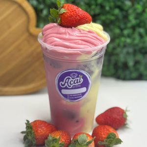 imagem do produto Açai trufado creme de morango com creme de ninho 