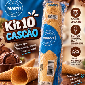 imagem do produto Kit 10 cascão 