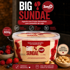 imagem do produto Big sundae iorgute  com frutas vermelhas 