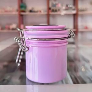 imagem do produto Pote hermético para cola Rosa e HIGRÔMETRO NA TAMPA