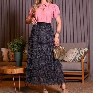 imagem do produto Saia tule camadas 