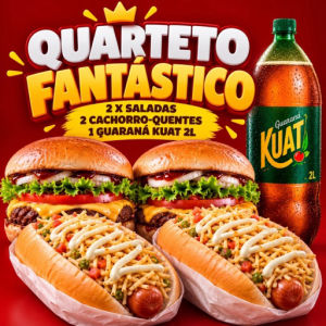 imagem do produto Combo quarteto fantástico