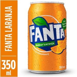 imagem do produto Fanta laranja lata 350ml