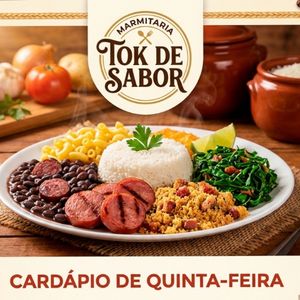 imagem do produto Marmita do Dia (P) Linguiça Assada