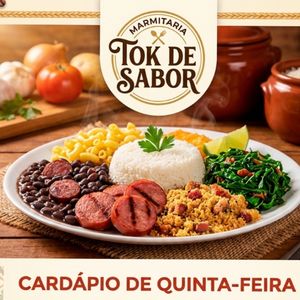 imagem do produto Marmita do Dia (G) Linguiça Assada