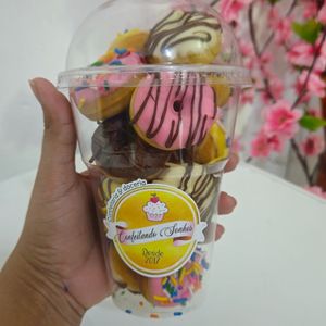 imagem do produto Copo com mini Donuts