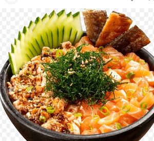 imagem do produto Poke salmão misto