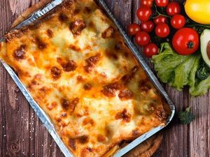 imagem do produto Lasanha Frango com molho bechamel + Coca cola