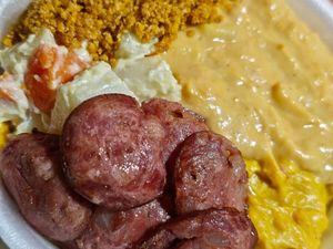 imagem do produto Pratinho Completo (Creme e vatapá marmita 500ml)