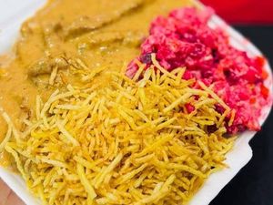 imagem do produto Pratinho Strogonoff de carne (Marmita 500ml)