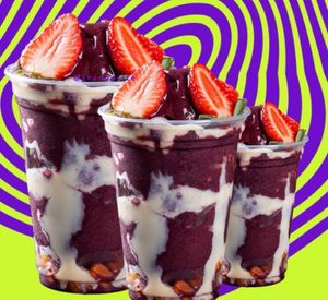 imagem do produto Açaí, Morango, leite condensado e leite em pó