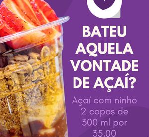 imagem do produto Açaí Creme de Ninho