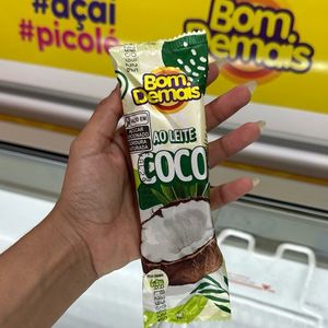 imagem do produto Picolé ao leite - coco