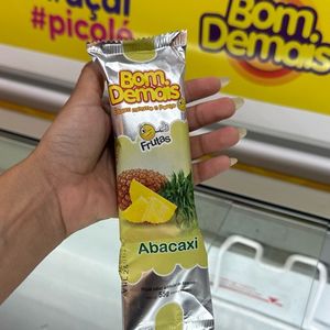 imagem do produto Picolé da fruta - abacaxi 