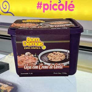 imagem do produto Açai 1,5L - NUTELLA (CREME DE AVELÃ)