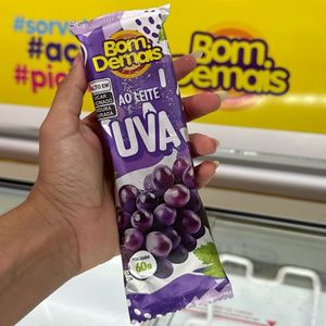imagem do produto Picolé ao leite - uva