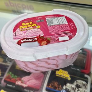 imagem do produto SORVETE 1L - MORANGO