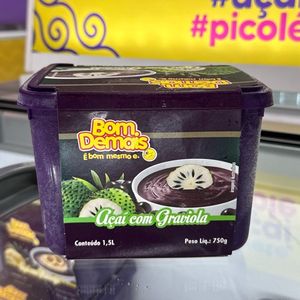 imagem do produto Açai 1,5L - GRAVIOLA