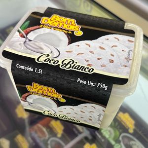 imagem do produto Sorvete 1,5L - COCO BIANCO (CHOC BRANCO COM COCO)