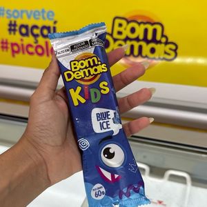 imagem do produto Picolé ao leite - blue ice