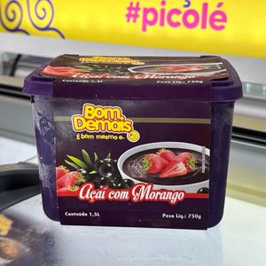 imagem do produto Açai 1,5L - MORANGO