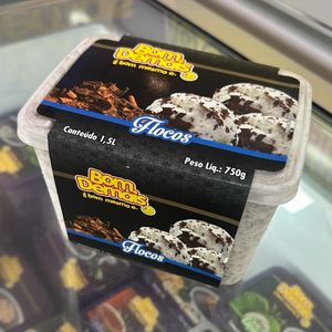 imagem do produto Sorvete 1,5L - FLOCOS